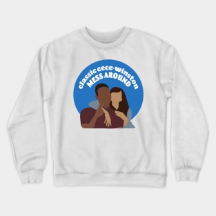 Classic Cece-Winston Mess Around Crewneck Sweatshirt